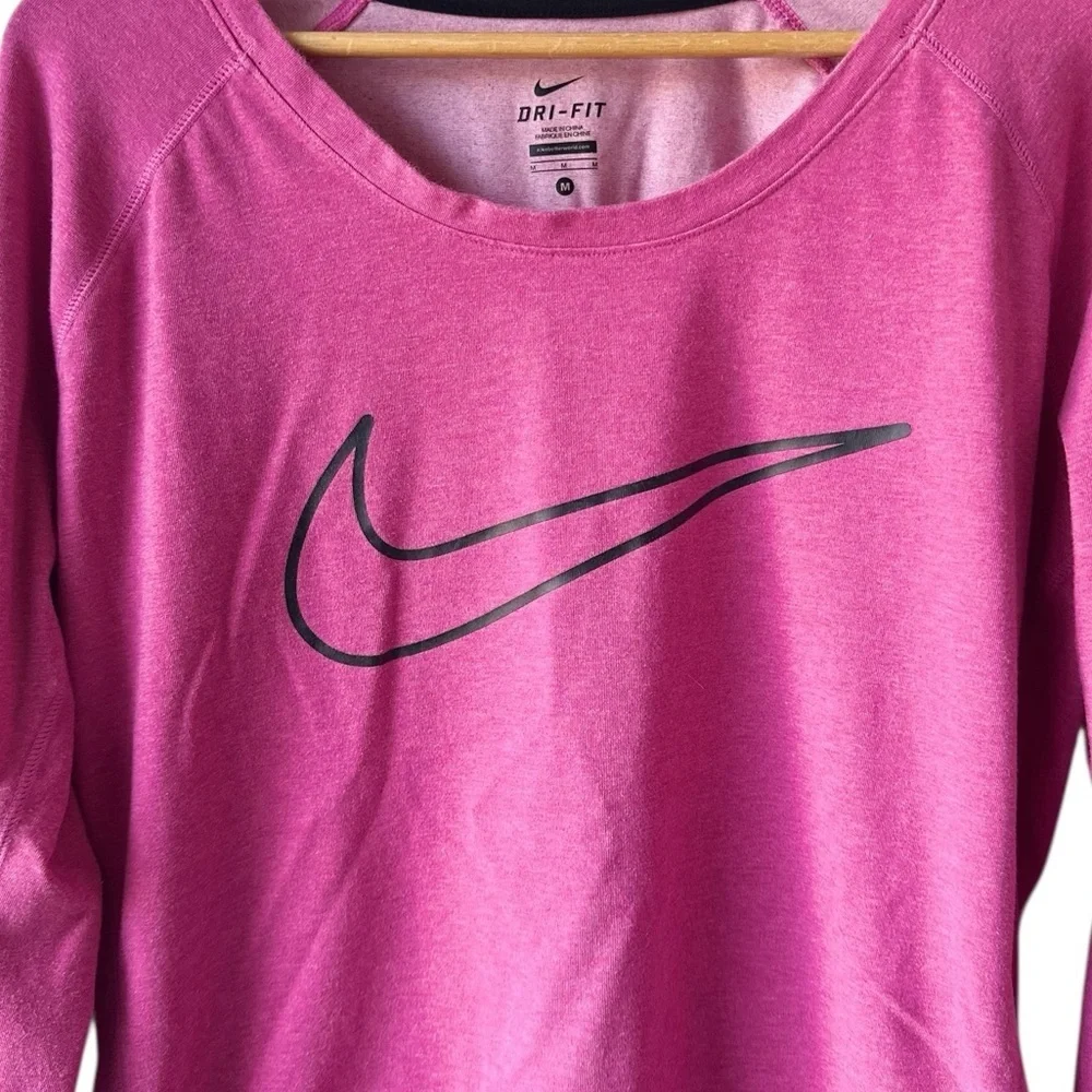 Nike Women’s Dri-Fit Pink Sweatshirt